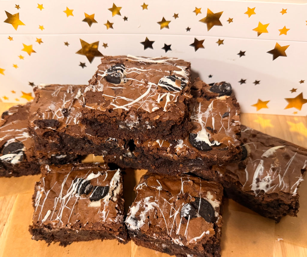 Cookies & cream Fudgy brownies