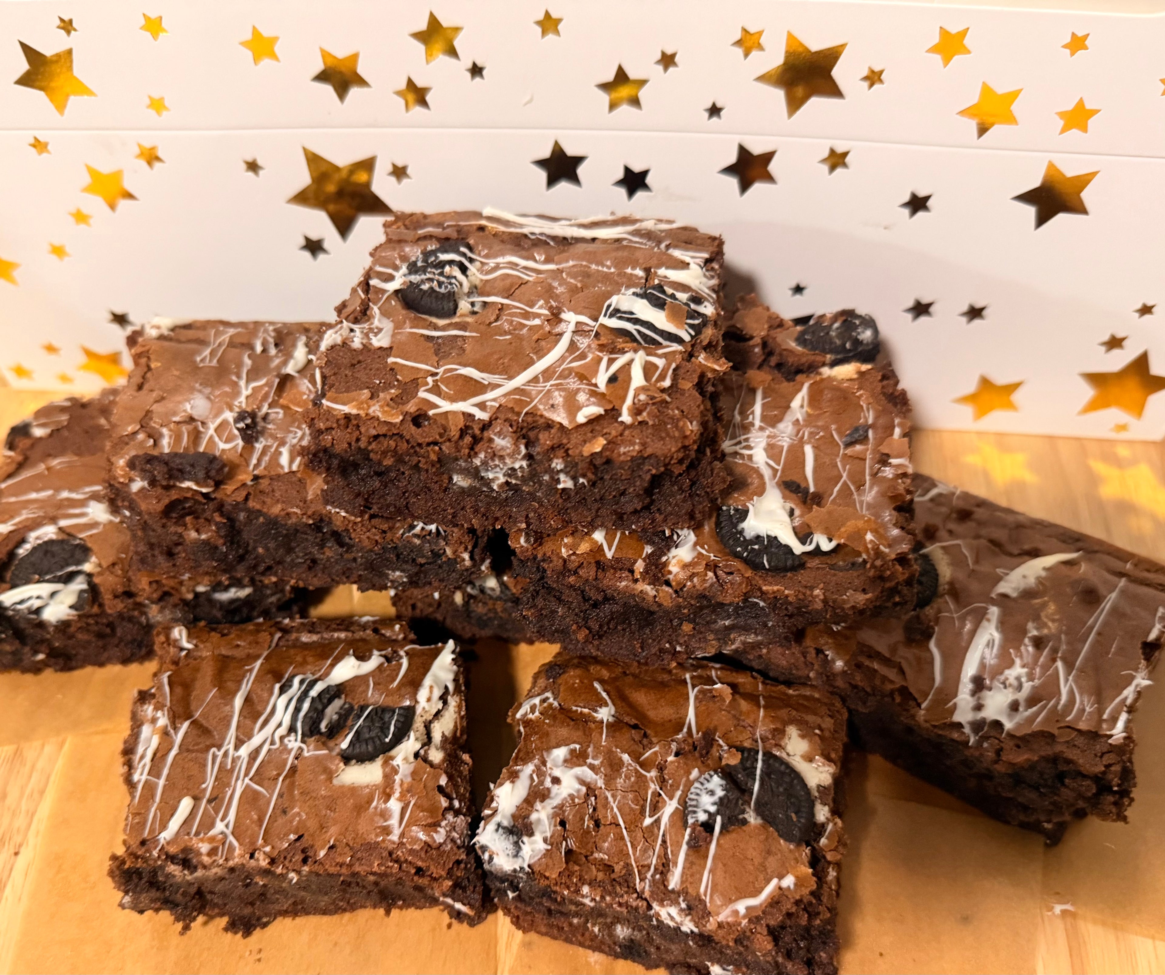 Cookies & cream Fudgy brownies
