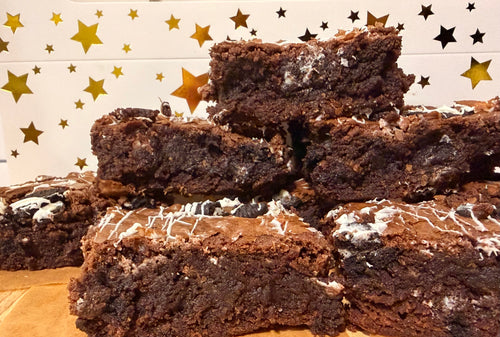 Cookies & cream Fudgy brownies
