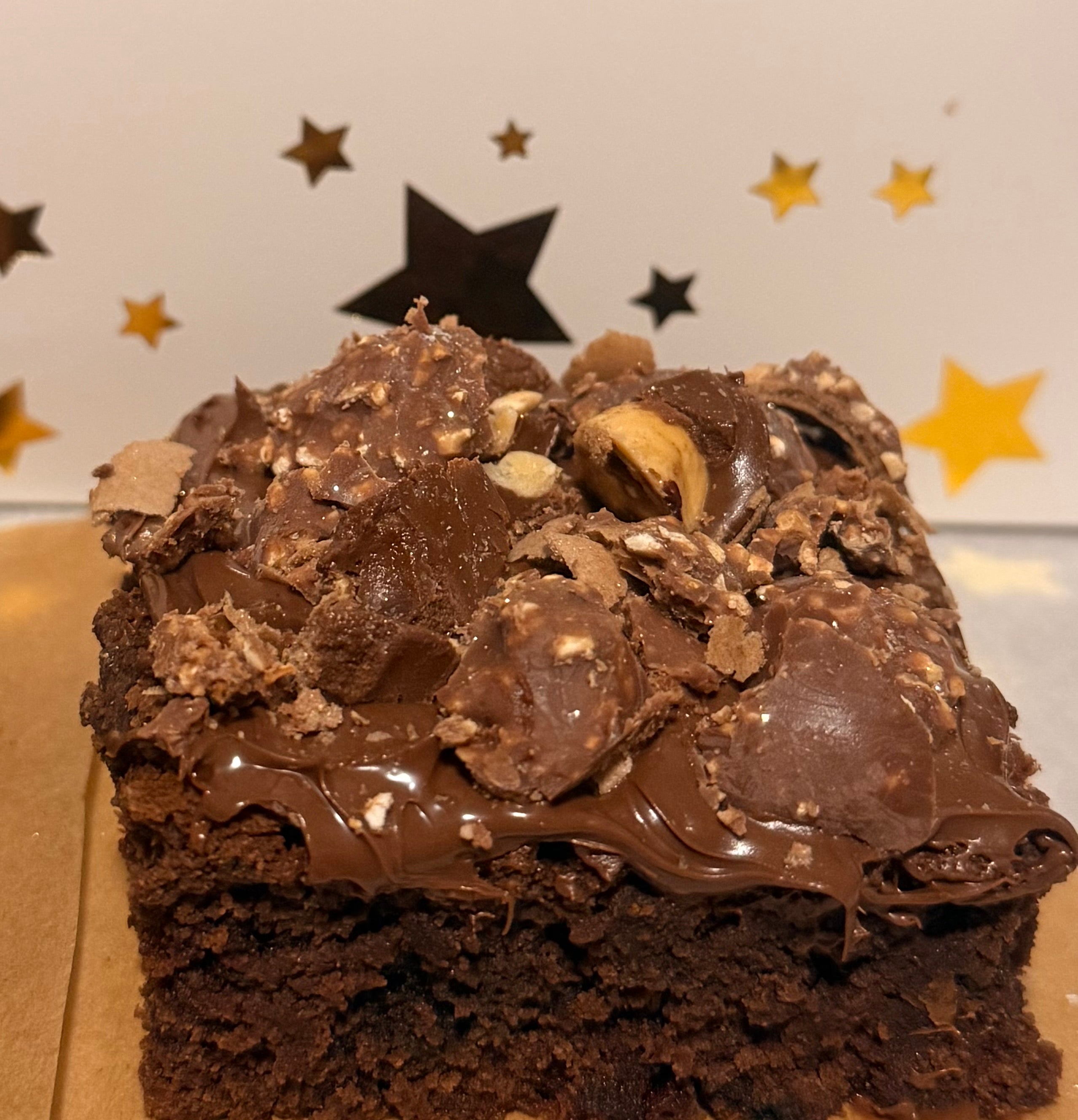 Nutella Ferrero Rocher Brownie