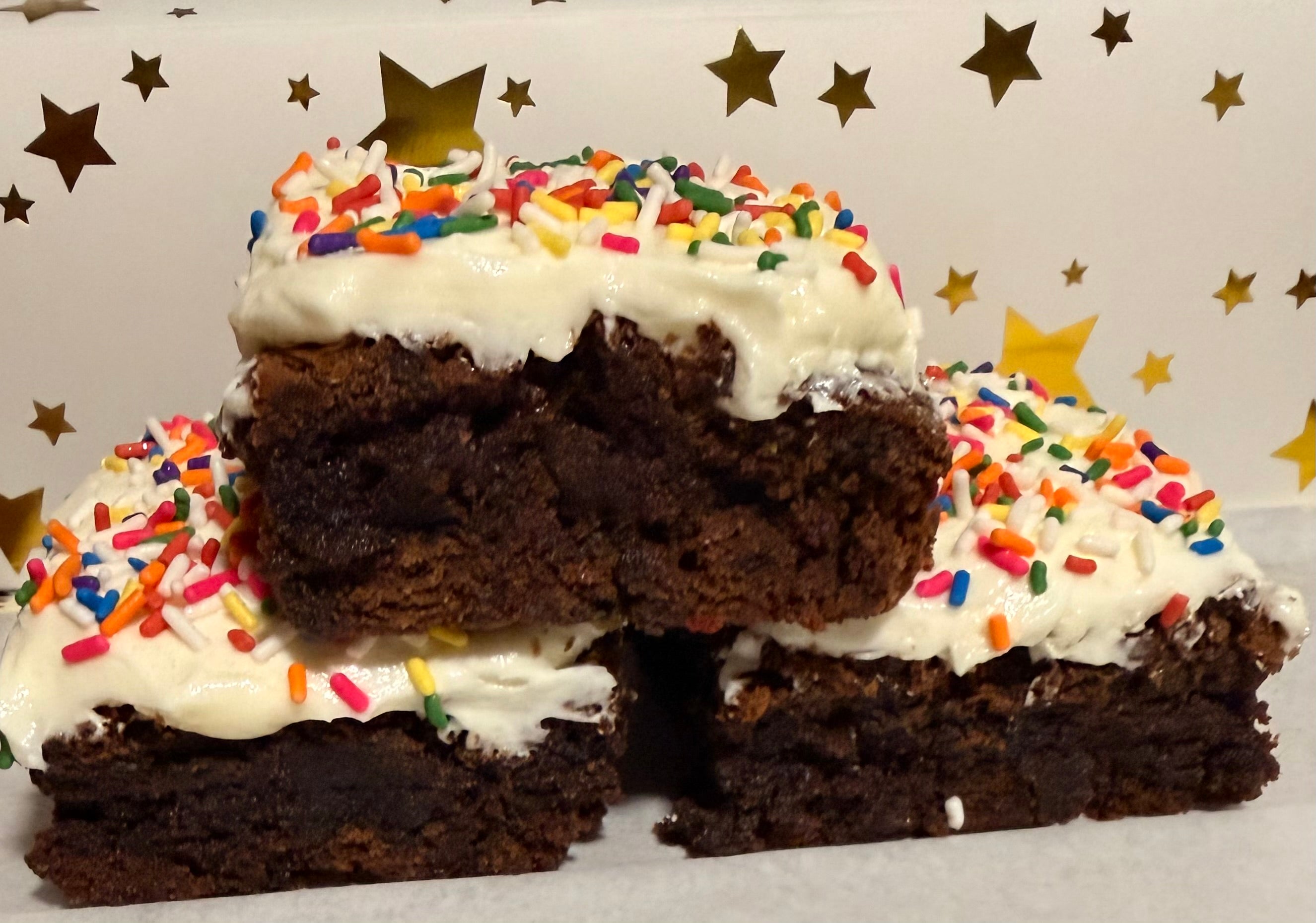 Confetti Cream Brownie